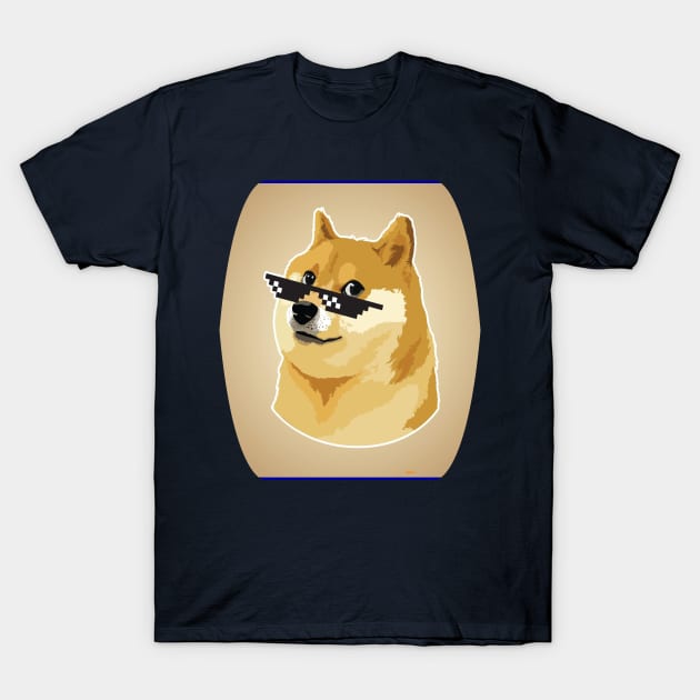 dog meme T-Shirt by Lebihanto